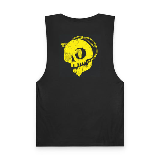 Navy long-sleeve with chest logo.