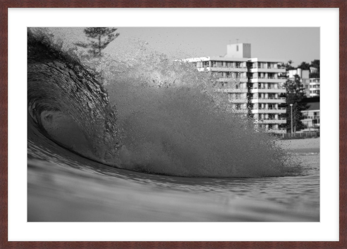 "Black and White Barrel DY"