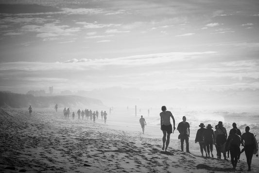 Manly Beach shoreline scenery