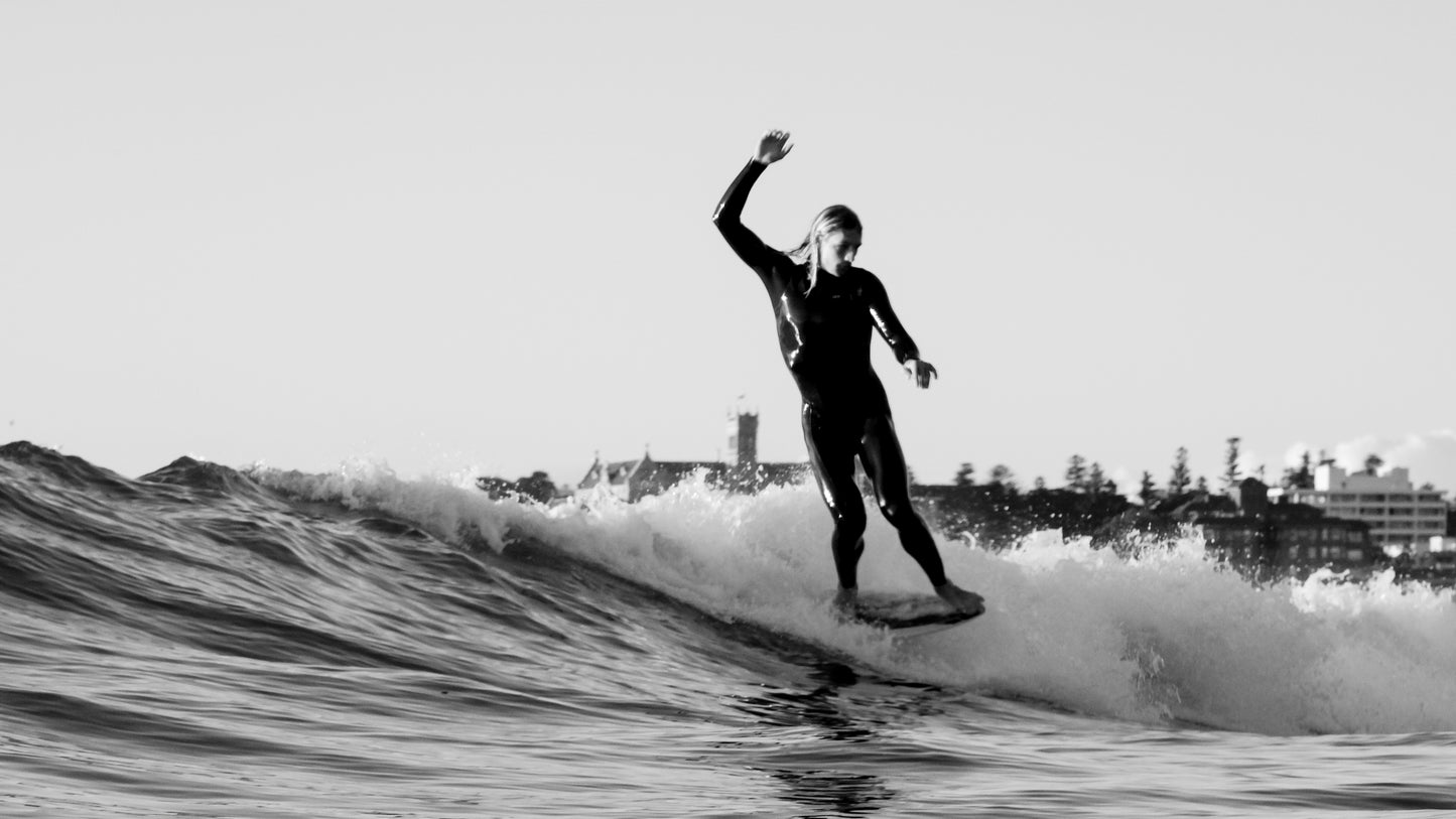 “Young Champion with the Classic Manly Backdrop"