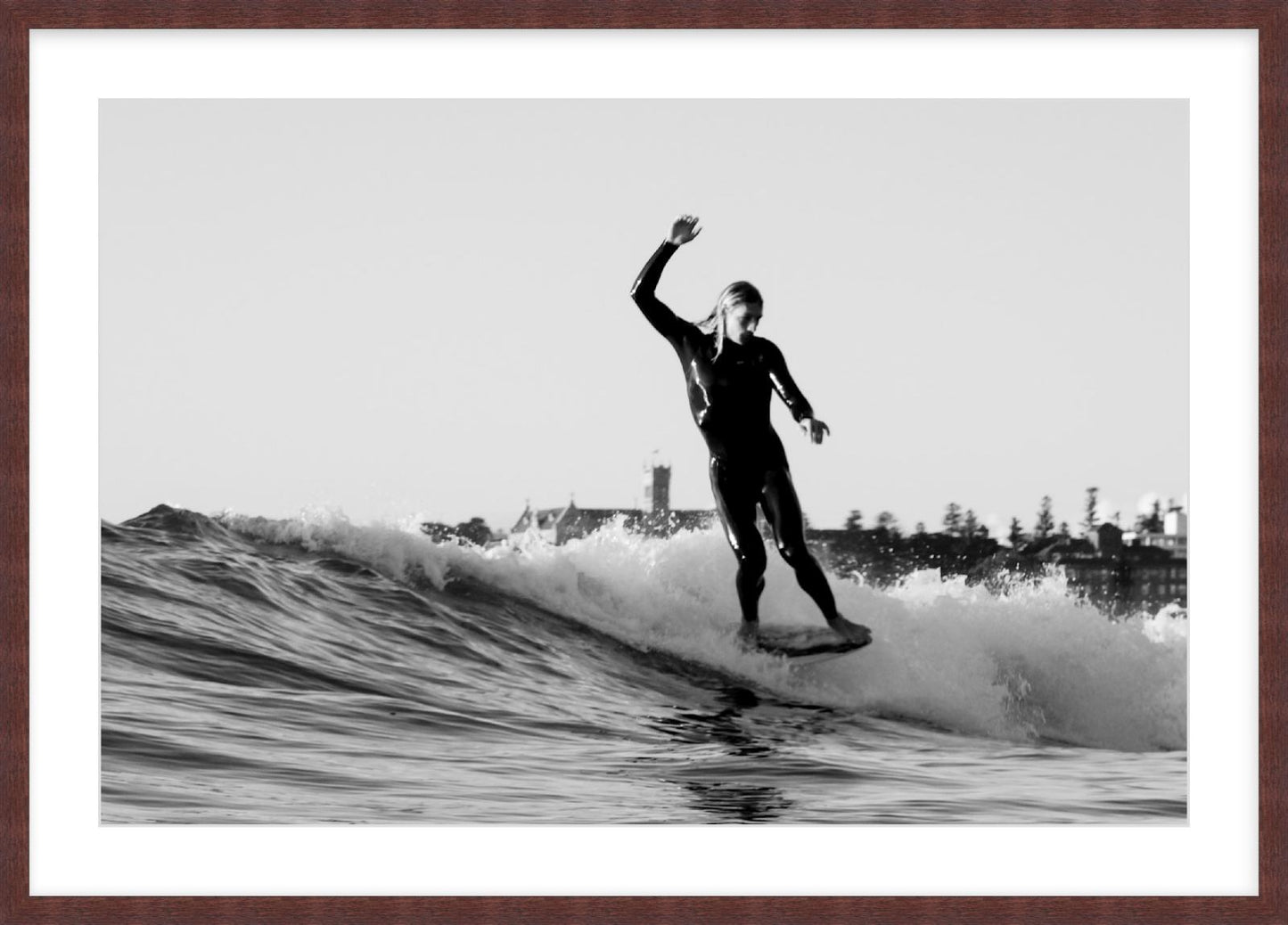 “Young Champion with the Classic Manly Backdrop"