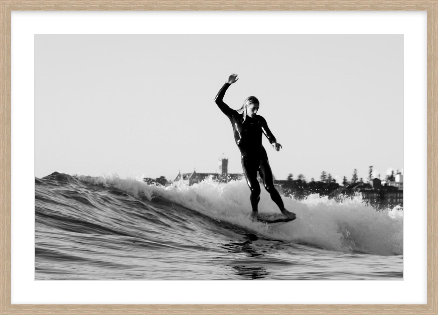 “Young Champion with the Classic Manly Backdrop"