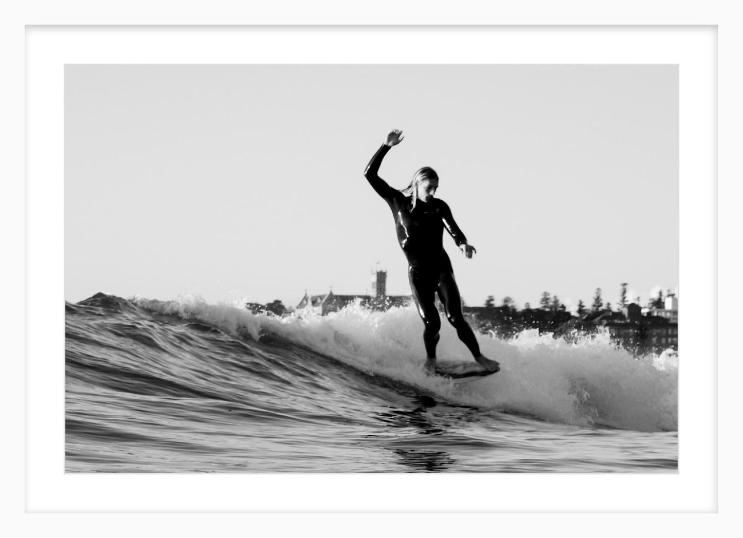 “Young Champion with the Classic Manly Backdrop"