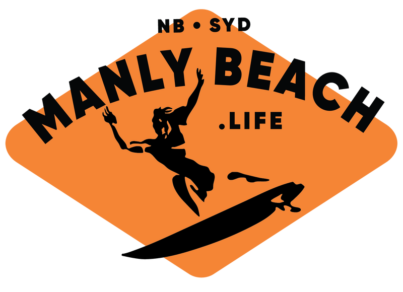 Manly Beach Life brand graphic