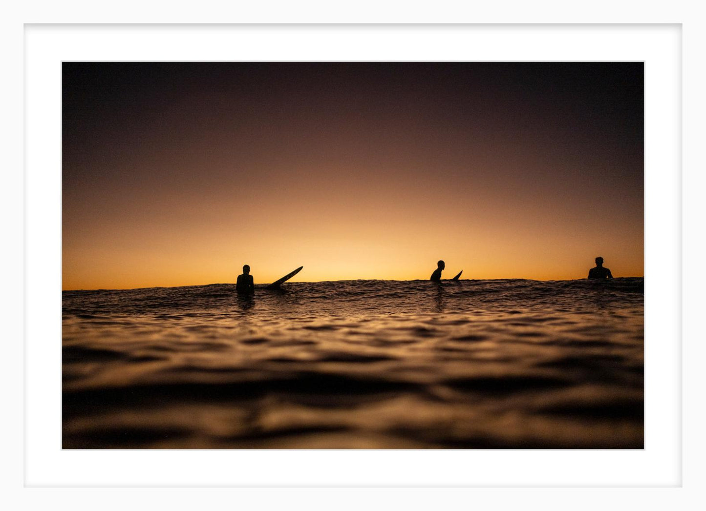 Sunrise view over the beach