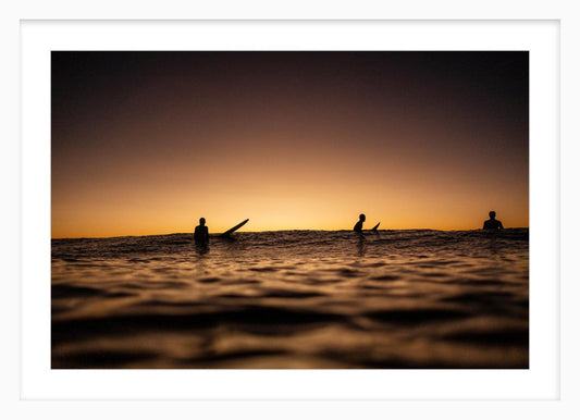 Sunrise view over the beach